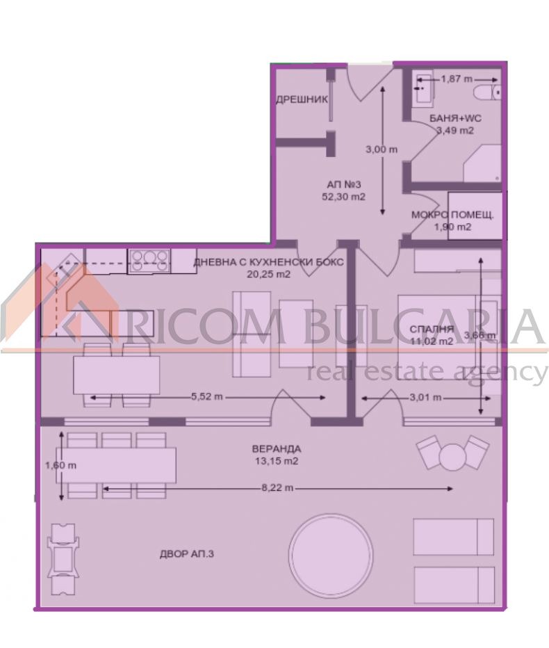 Продава 2-СТАЕН, гр. Варна, Виница, снимка 11 - Aпартаменти - 49094150