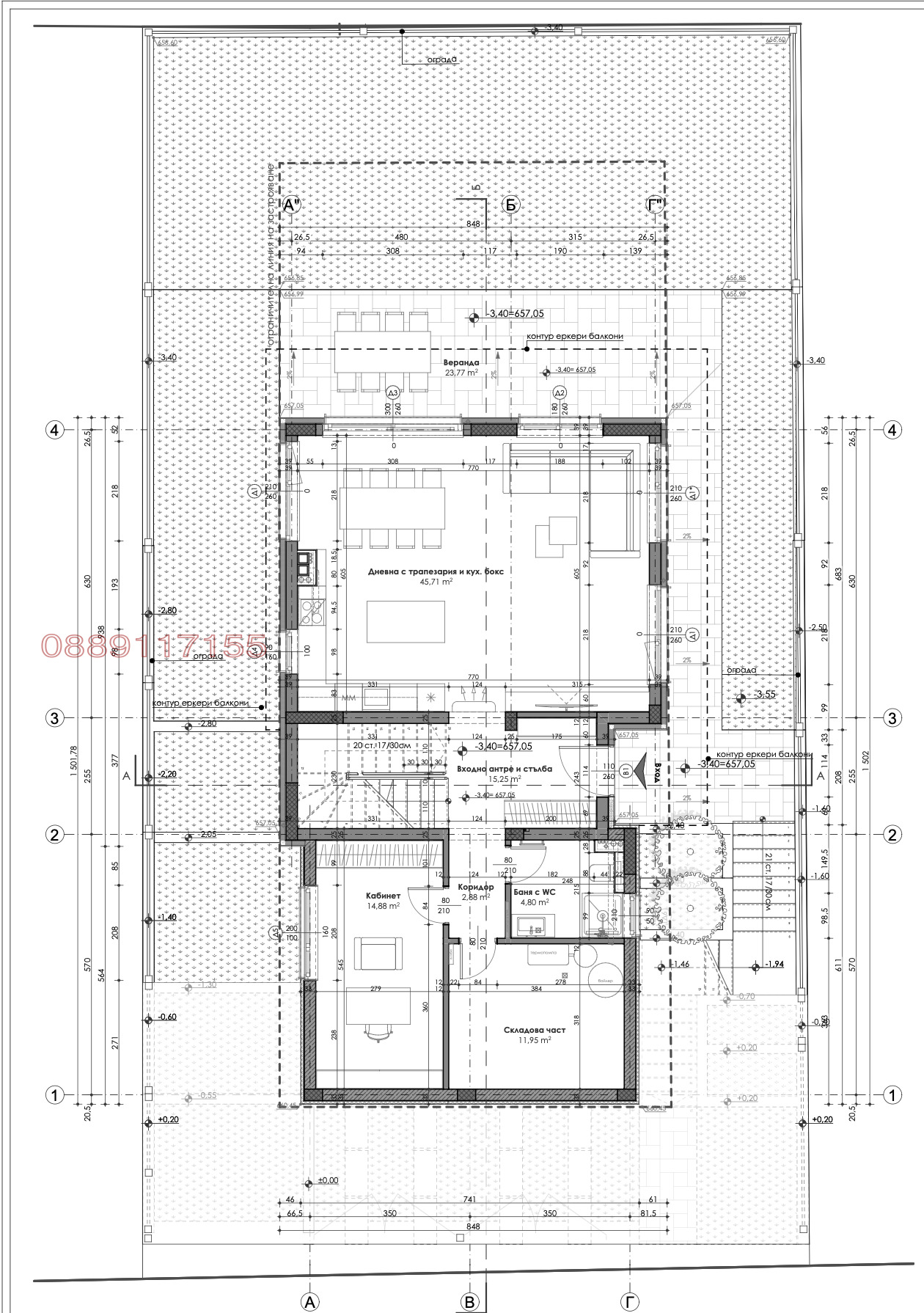 Продава КЪЩА, гр. София, Горна баня, снимка 6 - Къщи - 56140706