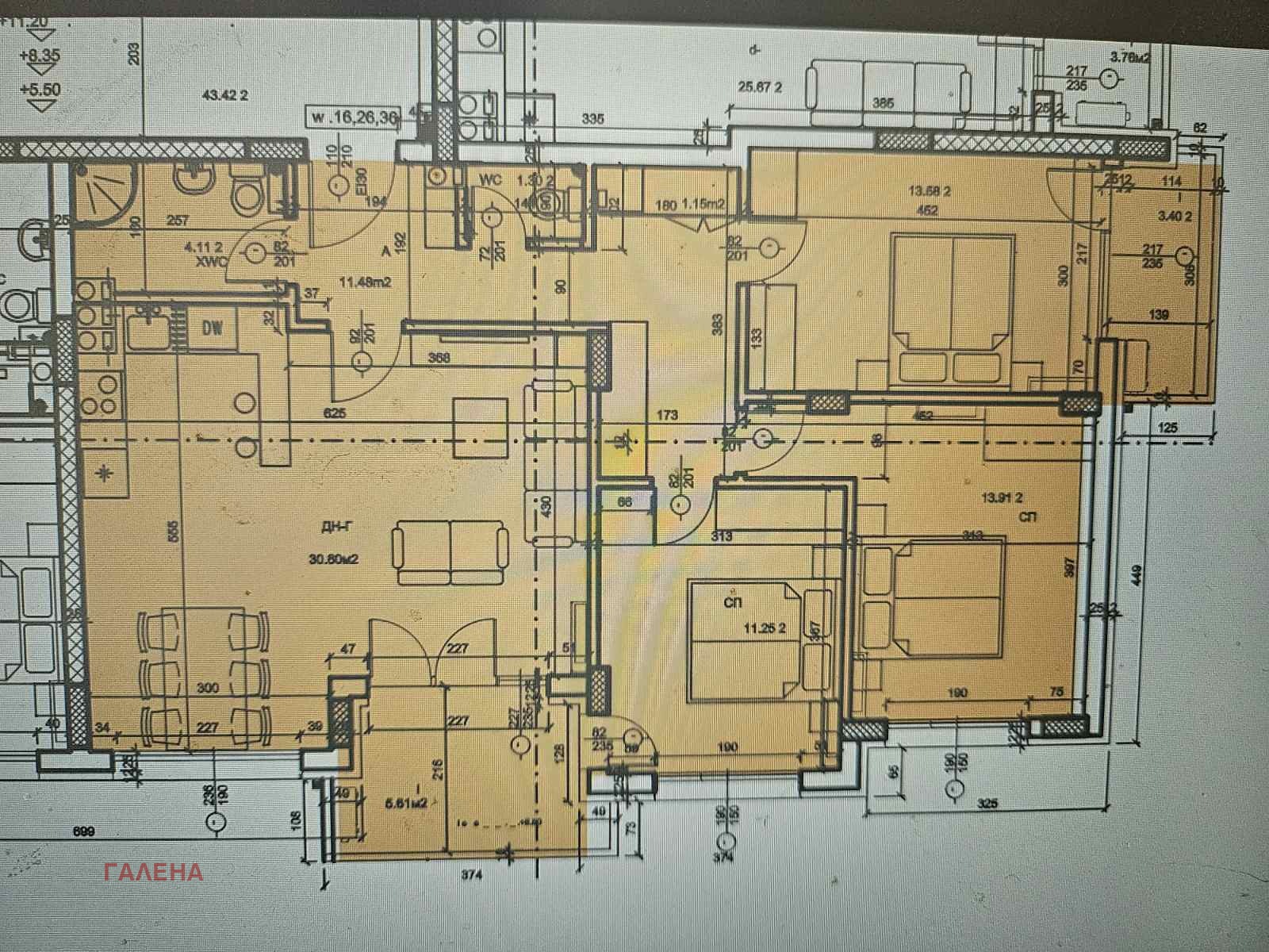 Продава 3-СТАЕН, гр. Пловдив, Христо Смирненски, снимка 14 - Апартаменти - 50796304