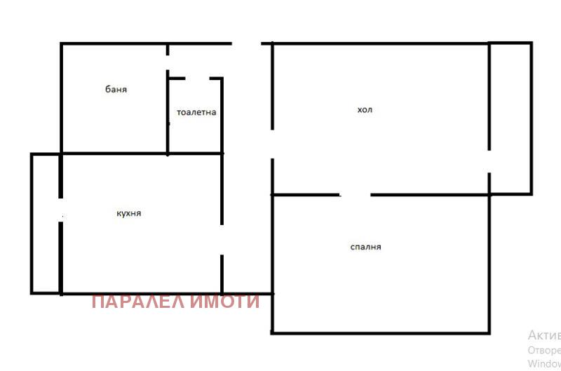 Na prodej  1 ložnice Plovdiv , Christo Smirnenski , 65 m2 | 53968281 - obraz [3]