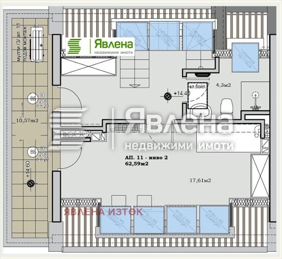Продава 4-СТАЕН, гр. София, Сухата река, снимка 3 - Апартаменти - 55237202