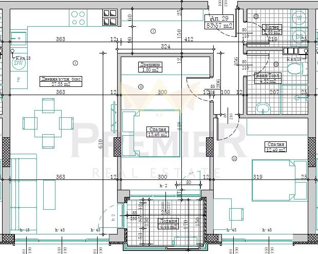 Продава 3-СТАЕН, гр. Варна, Победа, снимка 10 - Aпартаменти - 47337426