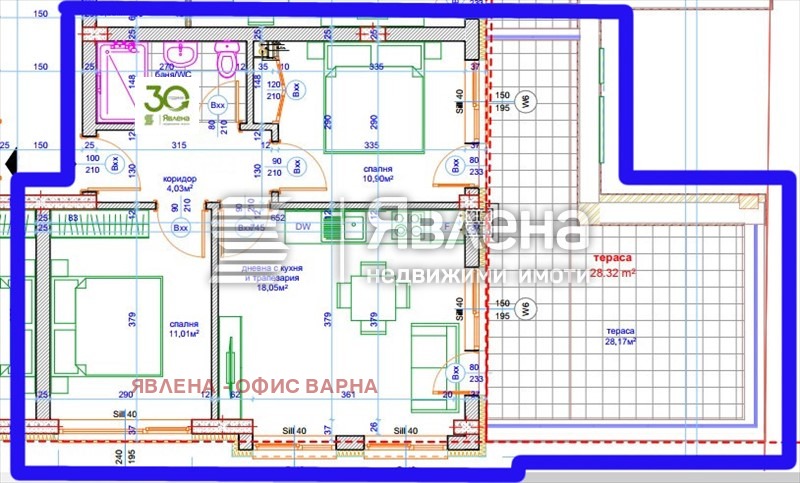 Продава 3-СТАЕН, гр. Варна, Погреби, снимка 1 - Aпартаменти - 49215364