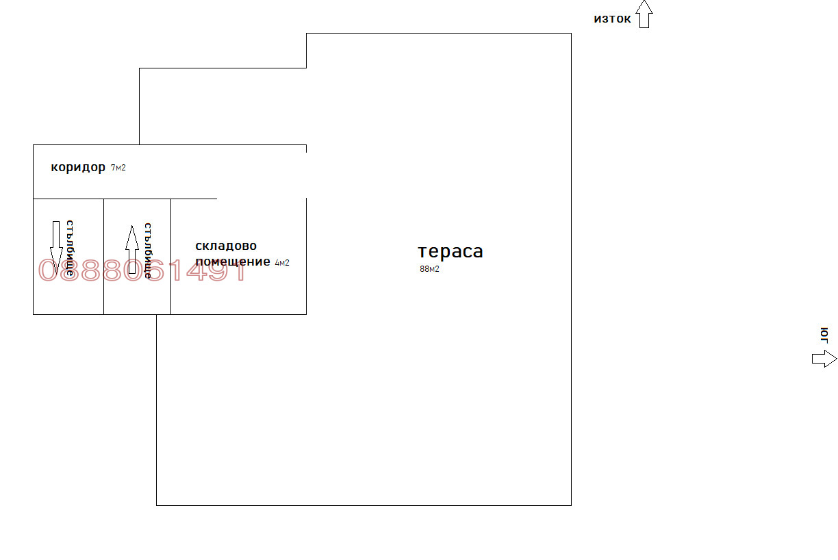 Продава МНОГОСТАЕН, гр. София, ж.гр.Зоопарк, снимка 4 - Апартаменти - 54954717