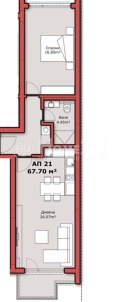 Продава 2-СТАЕН, град София, Овча купел • 186300 € / 364371.13 лв. • 23038347 12