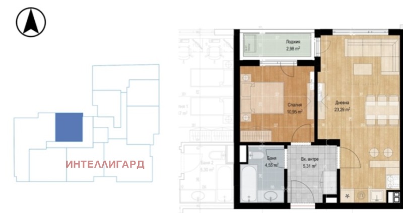 Продава 2-СТАЕН, гр. София, Младост 4, снимка 9 - Aпартаменти - 48932458