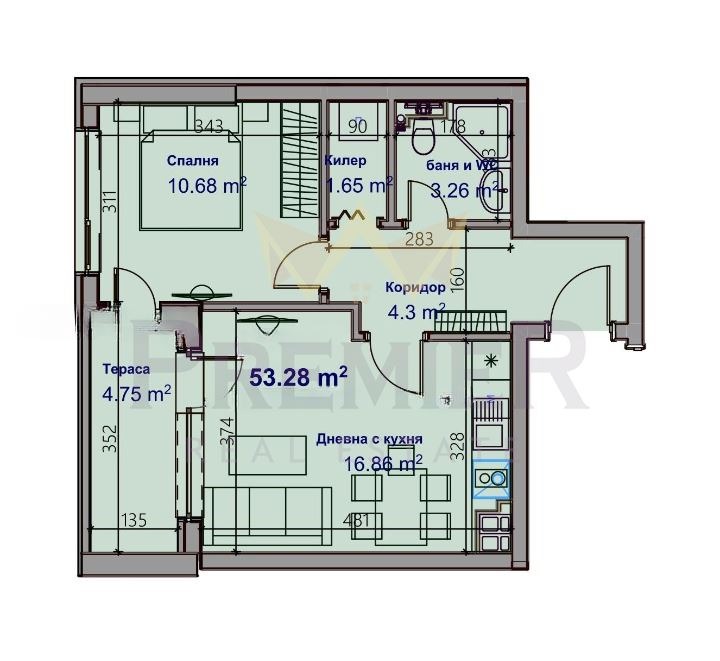 Продава 2-СТАЕН, гр. Варна, Младост 1, снимка 2 - Апартаменти - 54881192