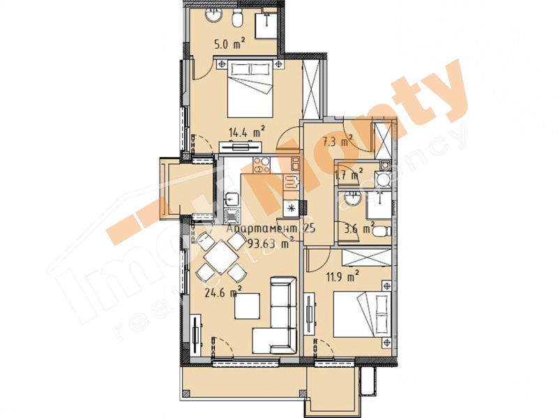 Продава 3-СТАЕН, гр. София, Витоша, снимка 10 - Aпартаменти - 48945122