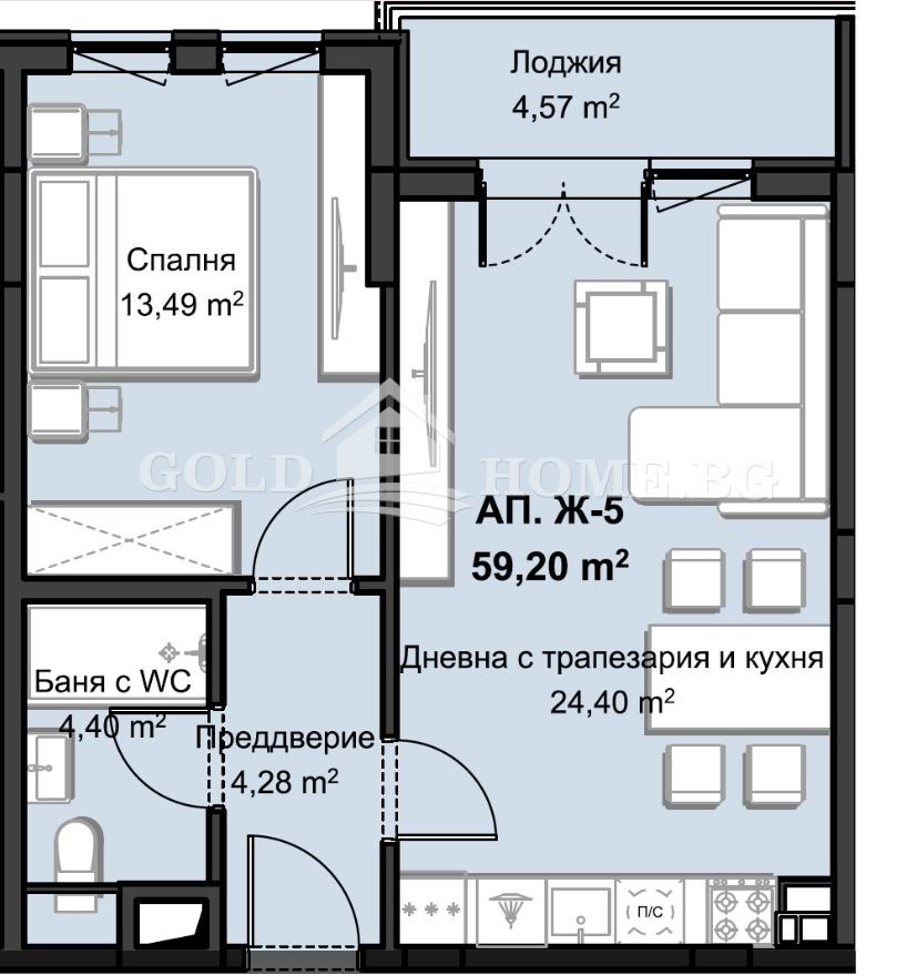 Продава 2-СТАЕН, гр. Пловдив, Христо Смирненски, снимка 13 - Апартаменти - 54302119