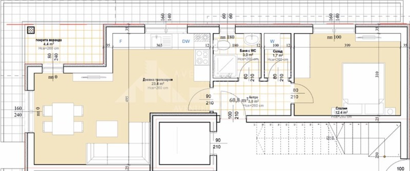 Eladó  1 hálószoba régió Plovdiv , Asenovgrad , 151 négyzetméter | 50096280 - kép [2]