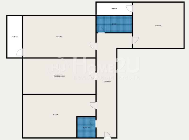 Продава 3-СТАЕН, гр. Пловдив, Кючук Париж, снимка 16 - Aпартаменти - 48469671