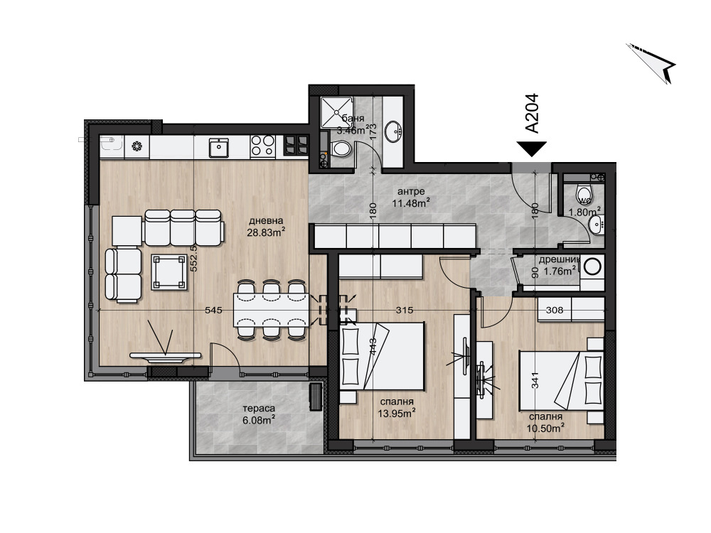 Продава 3-СТАЕН, гр. София, Овча купел, снимка 15 - Апартаменти - 53640774