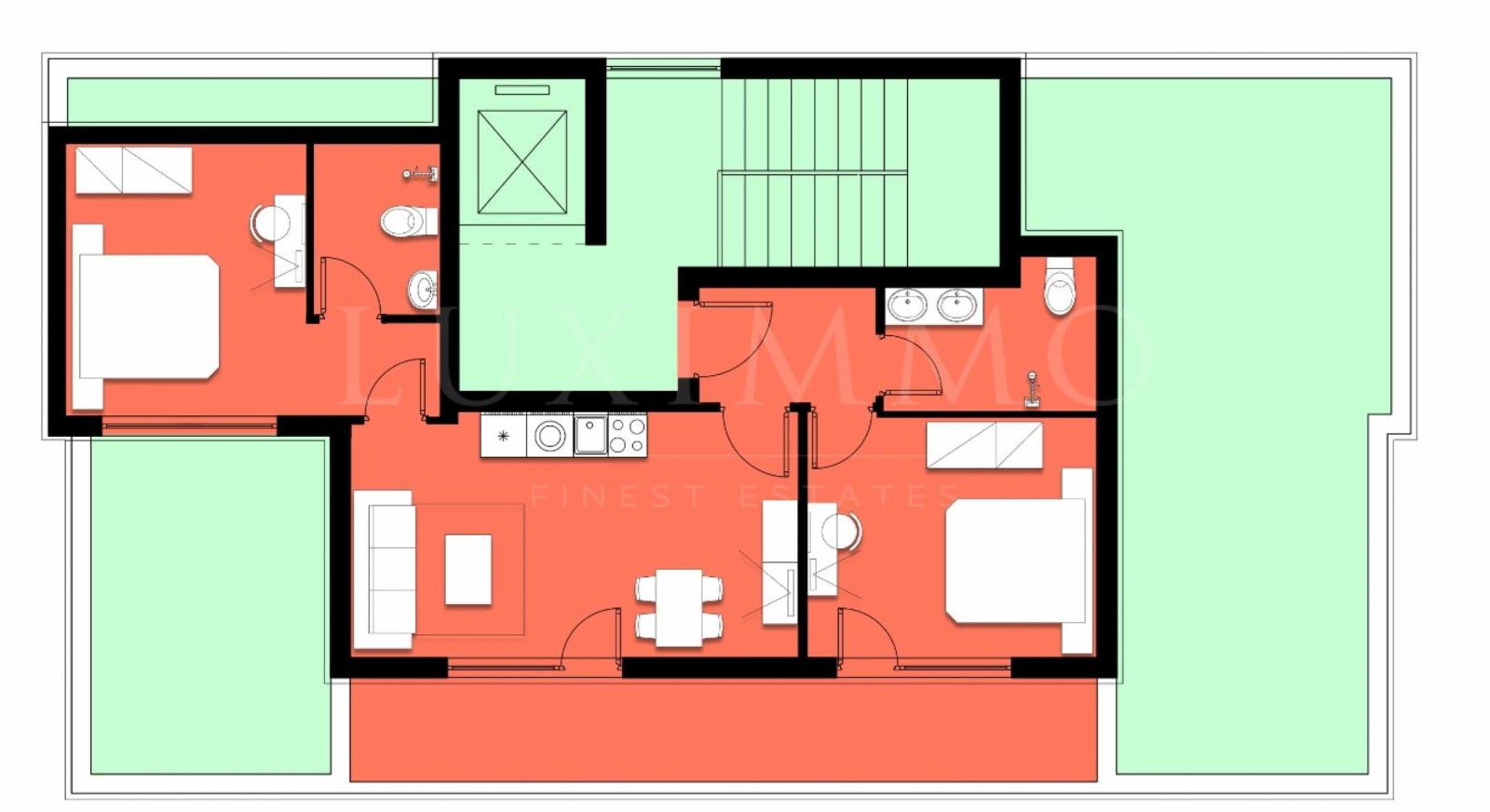 Продава 3-СТАЕН, гр. Свети Влас, област Бургас, снимка 5 - Апартаменти - 53041890