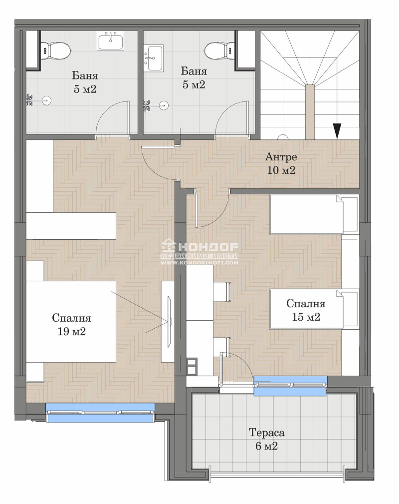 Продава  Многостаен град Пловдив , Център , 201 кв.м | 59655529 - изображение [4]