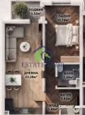 Продава  2-стаен град Пловдив , Кючук Париж , 64 кв.м | 21209912 - изображение [3]