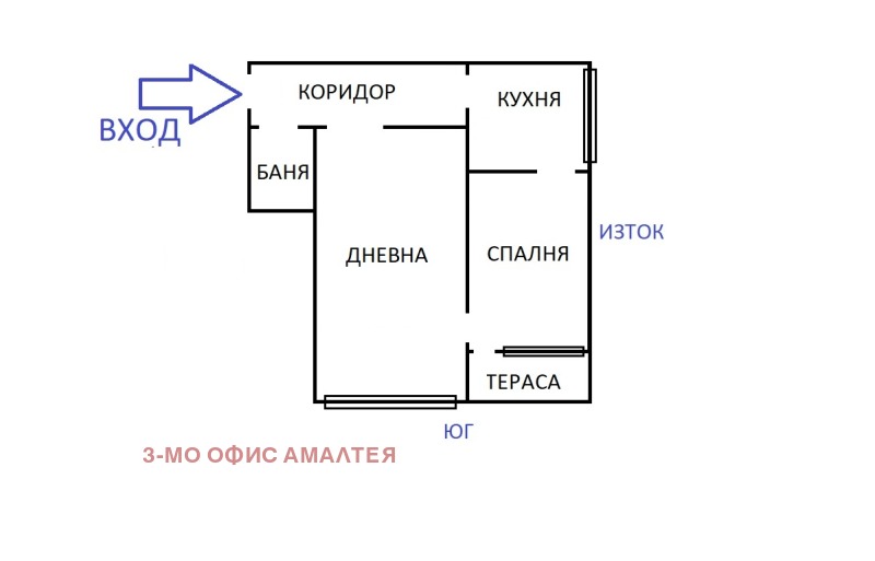 Продава 2-СТАЕН, гр. София, Красна поляна 1, снимка 10 - Апартаменти - 53093392