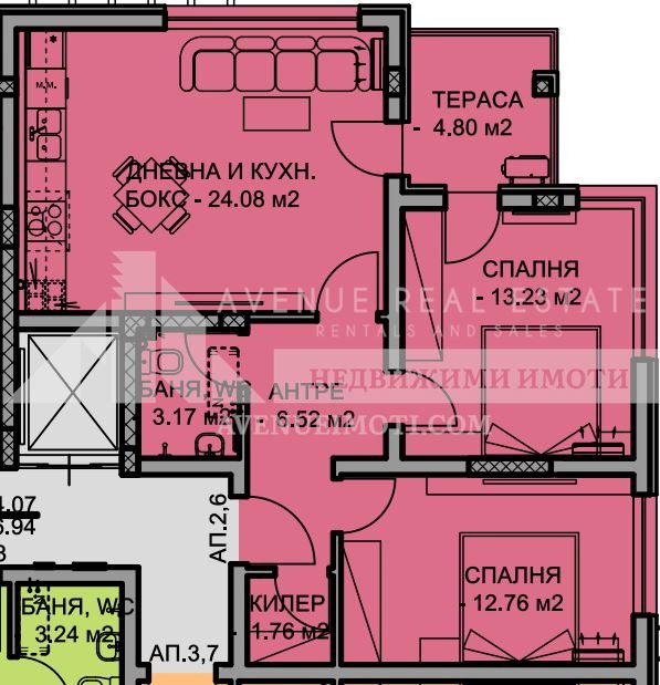 De vânzare  2 dormitoare Plovdiv , Ostromila , 95 mp | 78624049 - imagine [2]