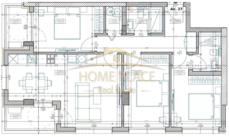 Продава 4-СТАЕН, гр. Варна, Младост 1, снимка 3 - Aпартаменти - 47628084