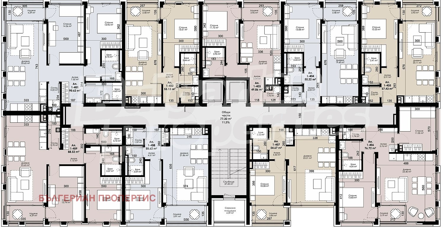 Продава 2-СТАЕН, гр. Костинброд, област София област, снимка 5 - Апартаменти - 54111926