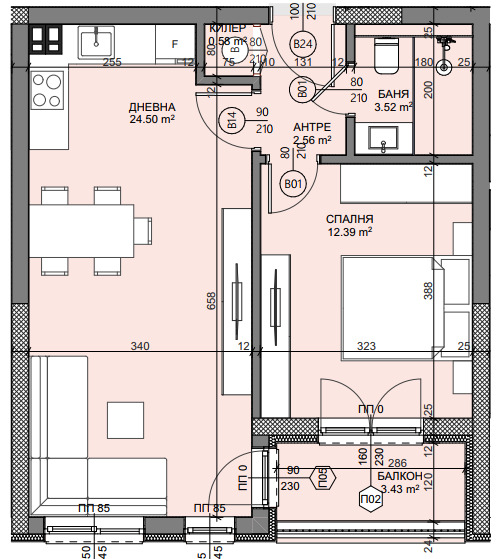 Te koop  1 slaapkamer Varna , Vladislav Varnentsjik 1 , 65 m² | 17908434 - afbeelding [8]