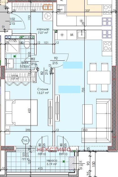 Til salg  1 soveværelse Plovdiv , Trakiya , 74 kvm | 69498266 - billede [3]