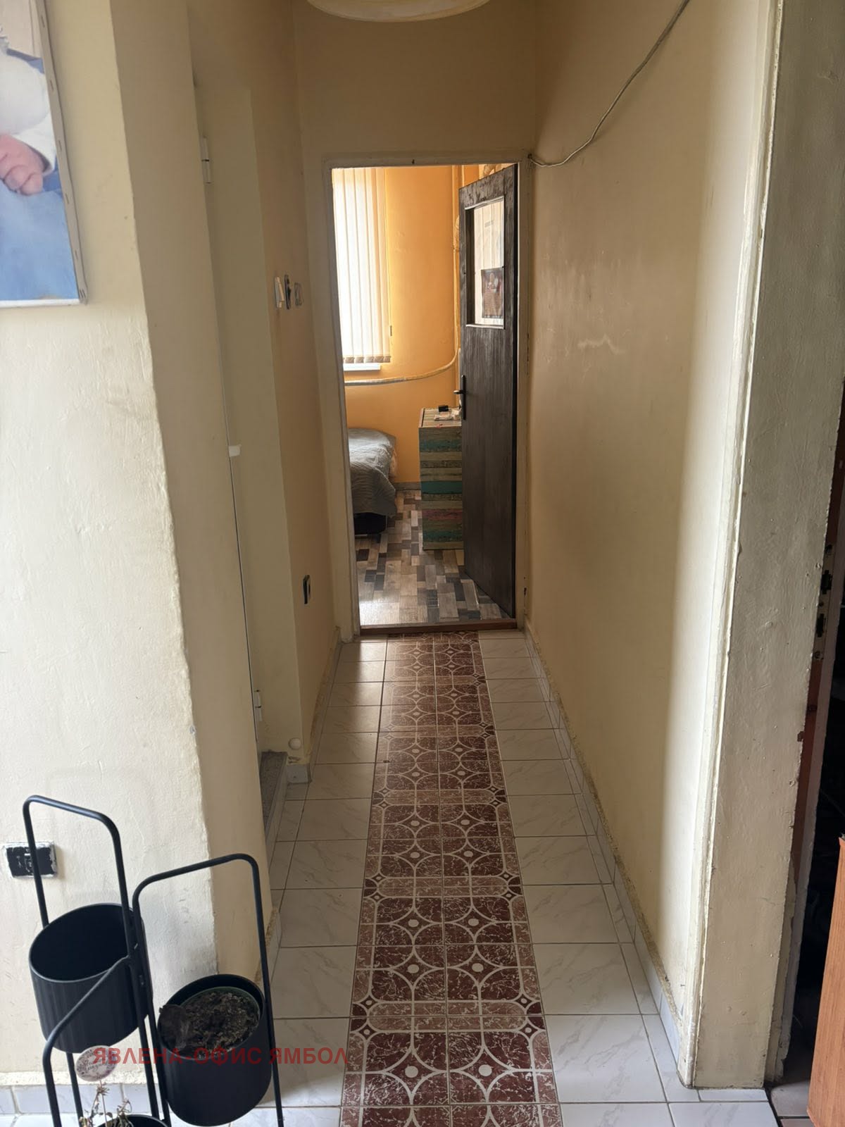 Продава 2-СТАЕН, гр. Ямбол, Златен рог, снимка 3 - Апартаменти - 54290683