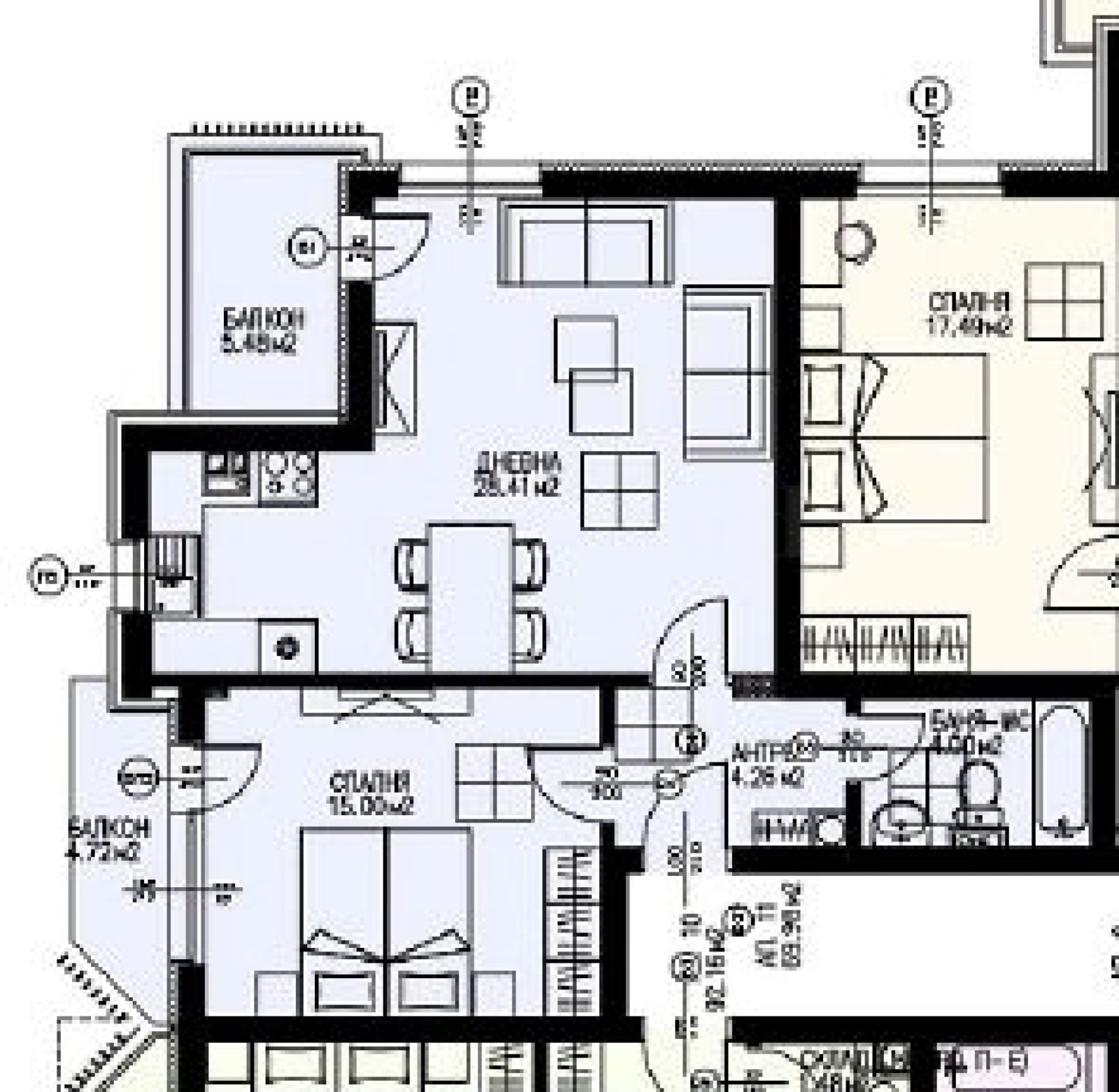 Продава 2-СТАЕН, гр. София, Драгалевци, снимка 3 - Апартаменти - 54614637