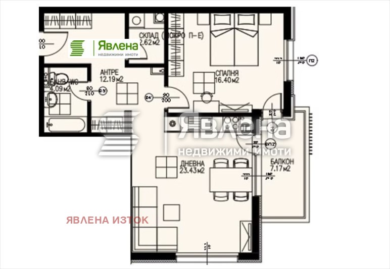 Продава 2-СТАЕН, гр. София, Драгалевци, снимка 3 - Aпартаменти - 49550198