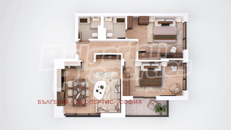 Продава 2-СТАЕН, гр. София, Манастирски ливади, снимка 8 - Апартаменти - 52885309