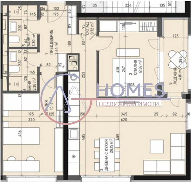 Продава 3-СТАЕН, гр. София, Банишора, снимка 6 - Апартаменти - 53826495