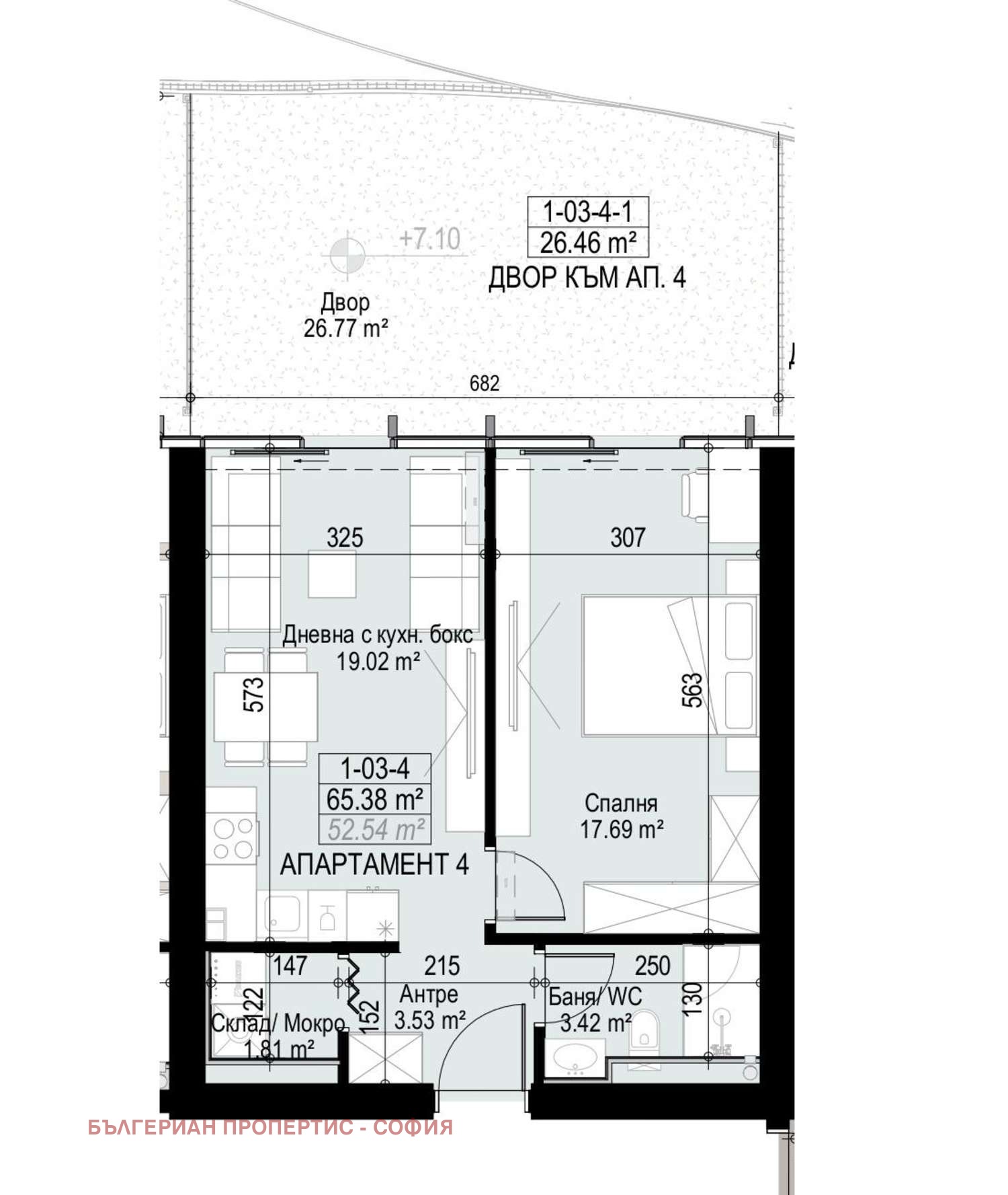 Продава 2-СТАЕН, гр. София, Манастирски ливади, снимка 4 - Апартаменти - 54279888