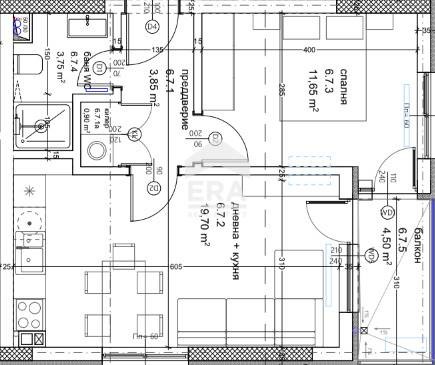 Продается  1 спальня Варна , Кайсиева градина , 62 кв.м | 68237656 - изображение [3]