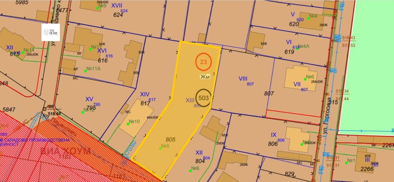 Продава ПАРЦЕЛ, гр. София, Бенковски, снимка 2 - Парцели - 56371800