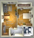 Продава 2-СТАЕН, град Бургас, Меден рудник - зона А • 58500 € • 75645105 — Holmes.bg