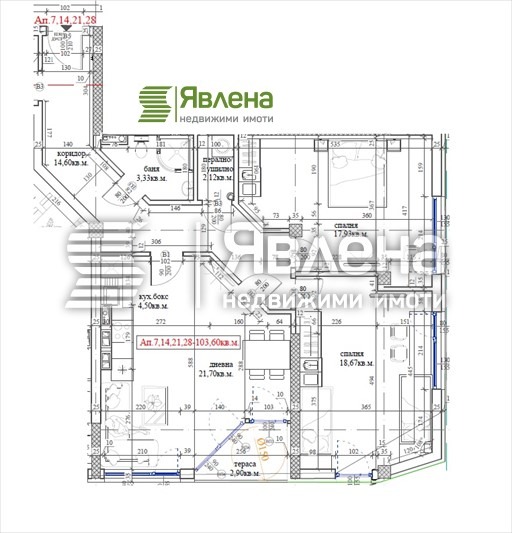 For Sale  2 bedroom Sofia , Druzhba 1 , 112 sq.m | 97899768