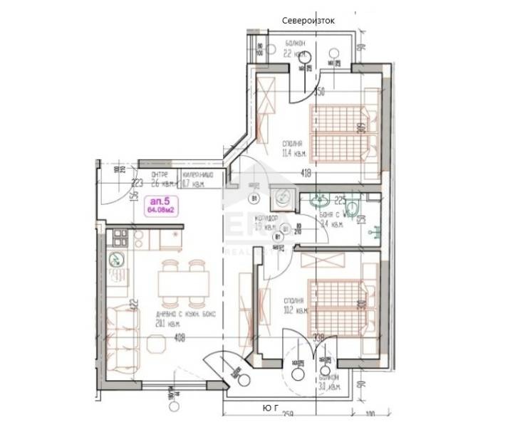 Продава 3-СТАЕН, гр. Варна, Лятно кино Тракия, снимка 11 - Апартаменти - 53009691
