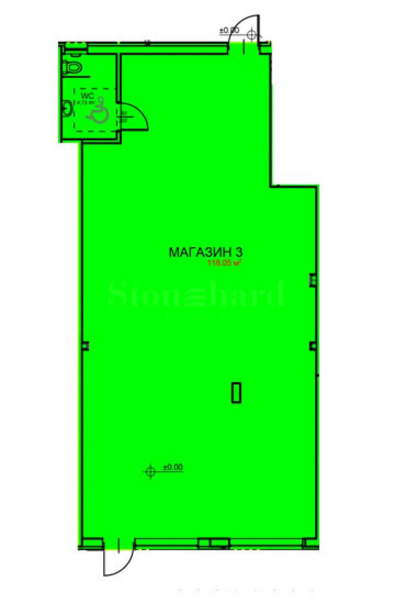 Продава МАГАЗИН, гр. София, Център, снимка 3 - Магазини - 52226269