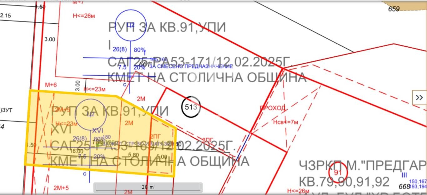 Продава ПАРЦЕЛ, гр. София, Сердика, снимка 2 - Парцели - 50341149
