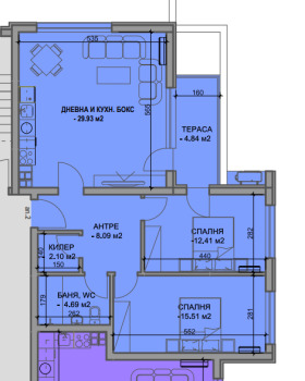 2 Schlafzimmer Juschen, Plowdiw