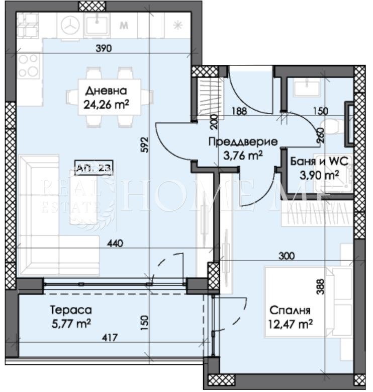 Продава 2-СТАЕН, гр. Пловдив, Тракия, снимка 2 - Апартаменти - 53008428
