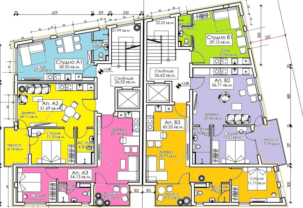 Продава 2-СТАЕН, гр. Созопол, област Бургас, снимка 7 - Апартаменти - 50960886