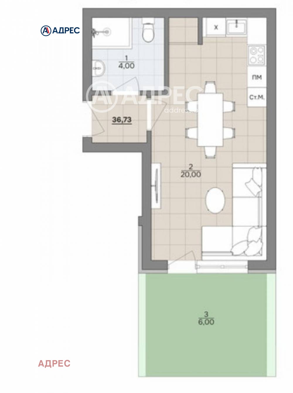 Продава 1-СТАЕН | Imot.bg — изображение 4