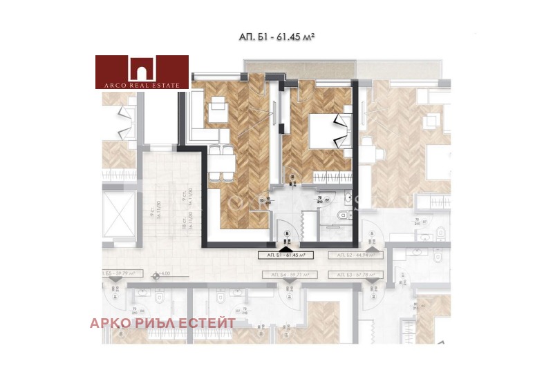 Na prodej  1 ložnice Sofia , Ljulin 6 , 72 m2 | 20055594 - obraz [3]