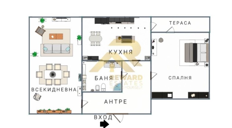 À venda  1 quarto Sofia , Oborichtche , 65 m² | 27488397 - imagem [6]