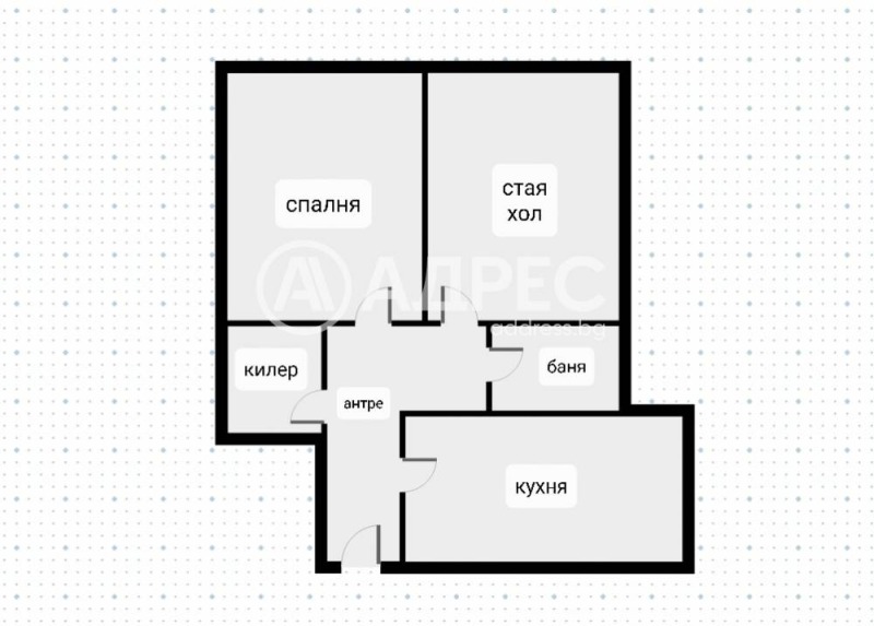 Myytävänä  2 makuuhuonetta Sofia , Tsentar , 82 neliömetriä | 20024769 - kuva [4]