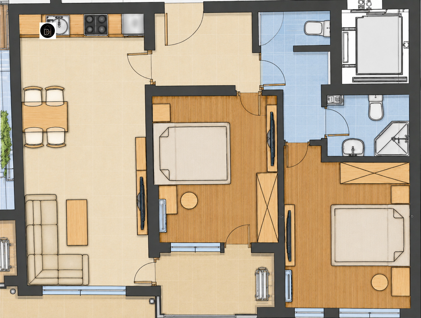 Продава 3-СТАЕН, гр. Пловдив, Христо Смирненски, снимка 2 - Апартаменти - 54912149