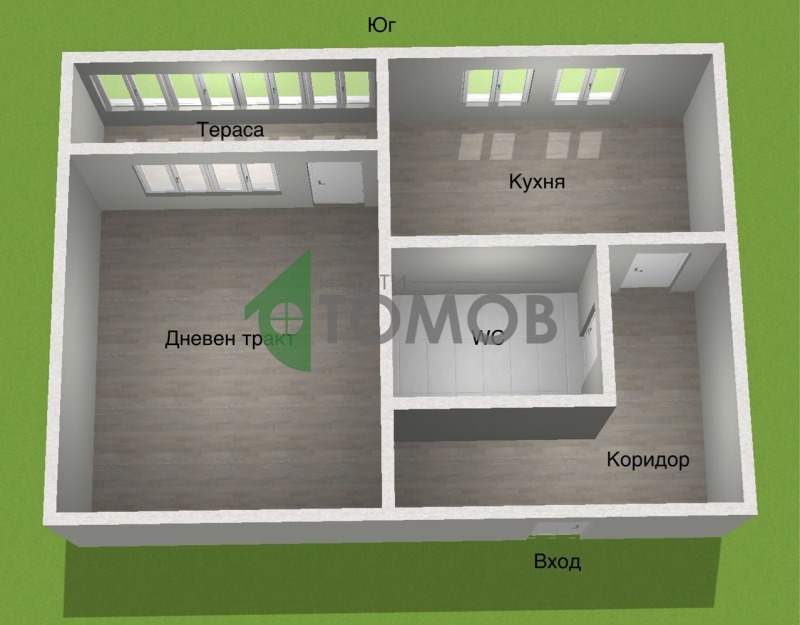 Продава 1-СТАЕН, гр. Шумен, Математическа гимназия, снимка 7 - Aпартаменти - 48947493