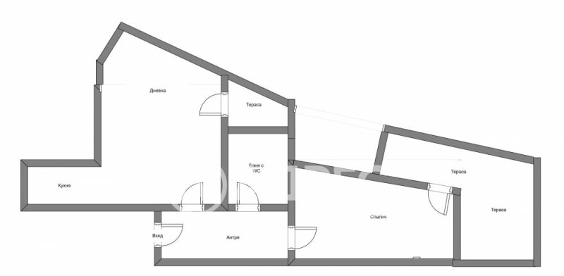 Til salgs  1 soverom Sofia , Manastirski livadi , 93 kvm | 19111773 - bilde [4]