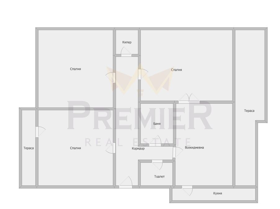 Продава 3-СТАЕН, гр. Варна, Базар Левски, снимка 17 - Апартаменти - 56519106