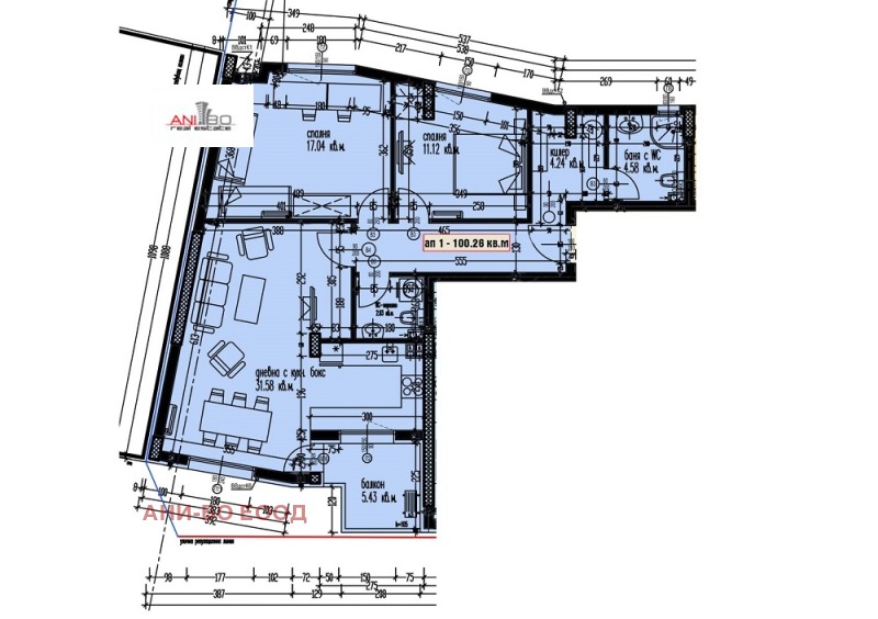 Продава  3-стаен град Варна , Аспарухово , 100 кв.м | 99468952 - изображение [2]